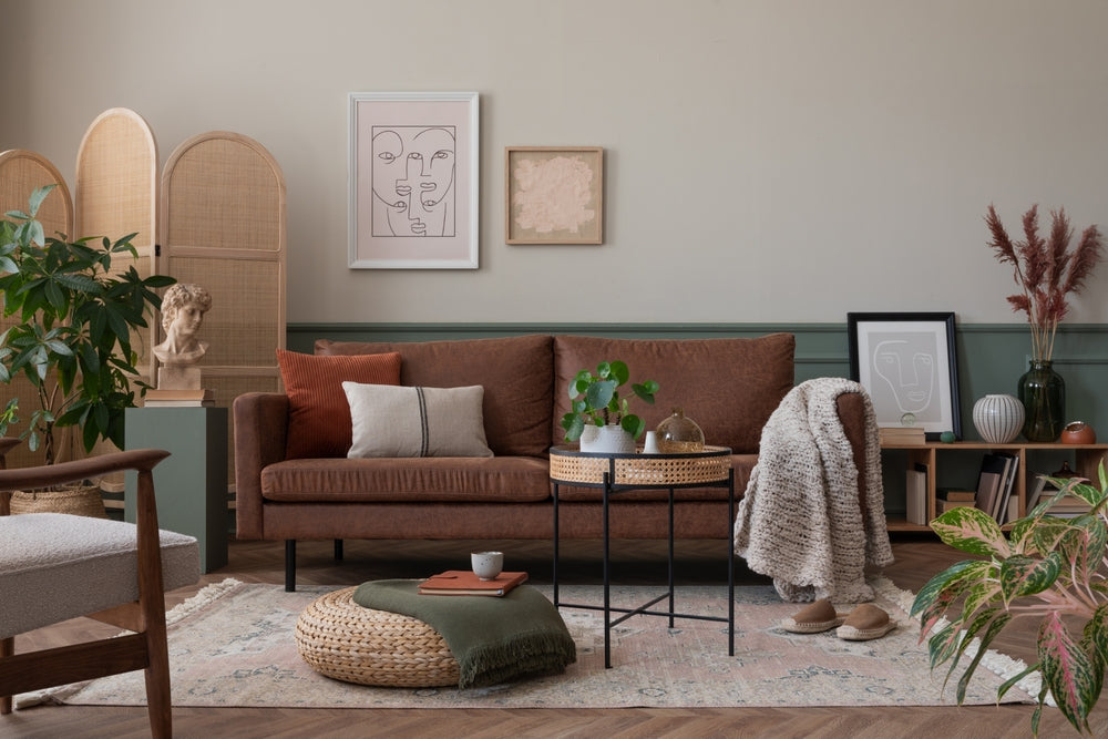 living amenajat in stil vintage