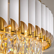 Křišťálový lustr VERSAILLES Elegance 8x E14, Průměr 50cm, Lesklý zlato-bílý, Nastavitelná výška - 02_CC900-500WH.png