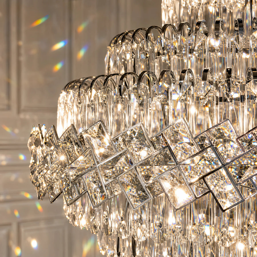 WINDSOR Grande Supremo Crystal Lustr 14xE14, Průměr 60X90cm, Lesklý chrom, Nastavitelná výška - 03_CC800-600X900CH.png