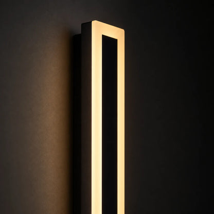Venkovní nástěnné LED svítidlo Mack, délka 90 cm, 10 W, IP65, kovové, lineární, černé - 04_AX200-900BK.png