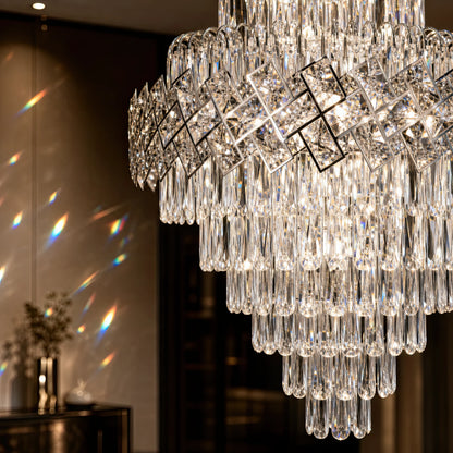 WINDSOR Grande Supremo Crystal Lustr 14xE14, Průměr 60X90cm, Lesklý chrom, Nastavitelná výška - 04_CC800-600X900CH.png