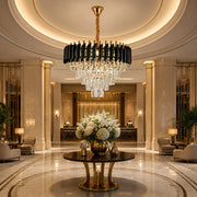Křišťálový lustr VERSAILLES Elegance 8x E14, Průměr 50cm, Zlatý, Nastavitelná výška - 04_CC900-500GD.png