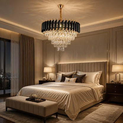 Křišťálový lustr VERSAILLES Elegance 8x E14, Průměr 50cm, Zlatý, Nastavitelná výška - 05_CC900-500GD.png