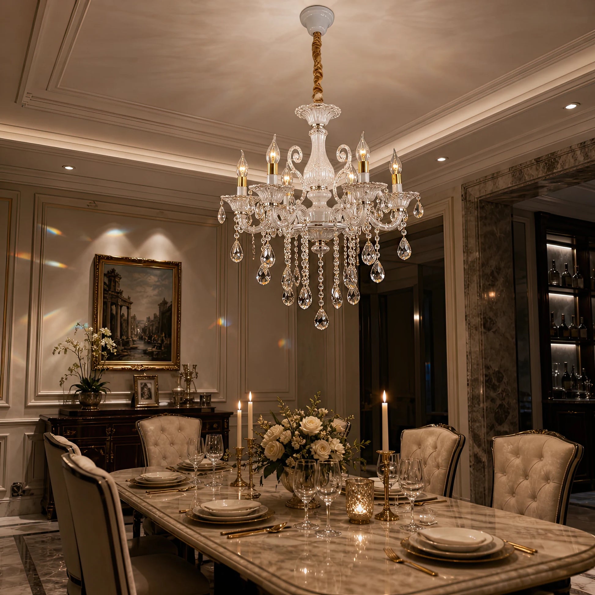 SANSSOUCI Lustr 6xE14 Crystal and Metal – Classic Design, Silver White – 06_CC220-6WH.png