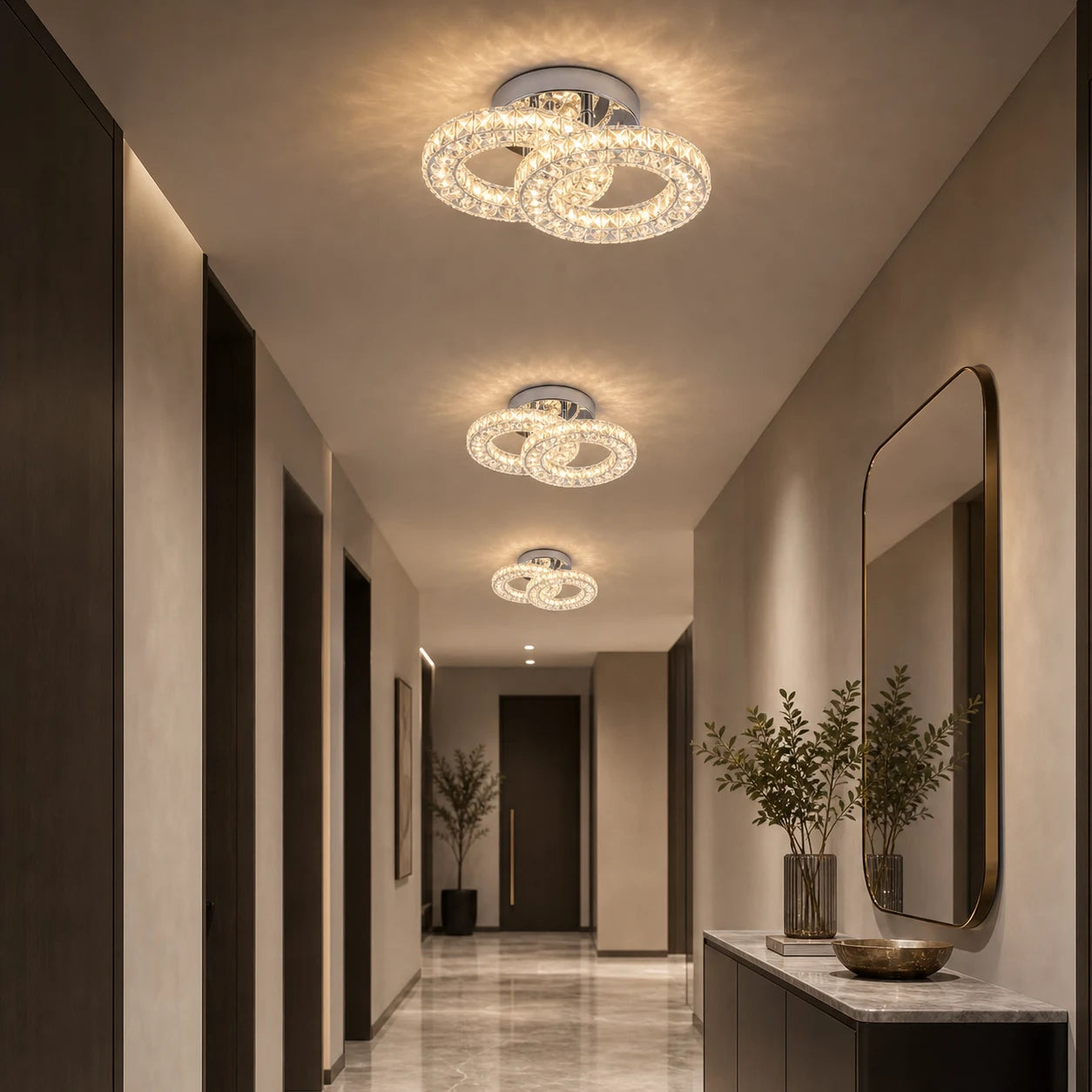 LED a křišťálový lustr ZABINA 25W, 2 kruhy, studené/teplé/neutrální světlo, lesklý chrom - 06_LT062CR.png