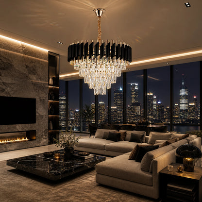 Křišťálový lustr VERSAILLES Elegance 8x E14, Průměr 50cm, Zlatý, Nastavitelná výška - 07_CC900-500GD.png