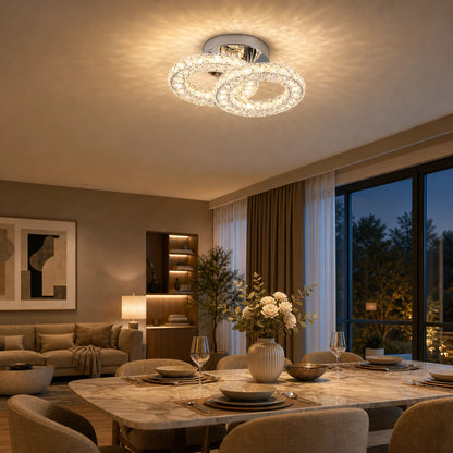 LED a křišťálový lustr ZABINA 25W, 2 kruhy, studené/teplé/neutrální světlo, lesklý chrom - 07_LT062CR.png