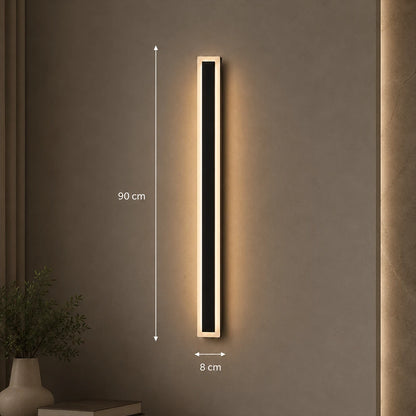 Venkovní nástěnné LED svítidlo Mack, délka 90 cm, 10 W, IP65, kovové, lineární, černé - 08_AX200-900BK.png
