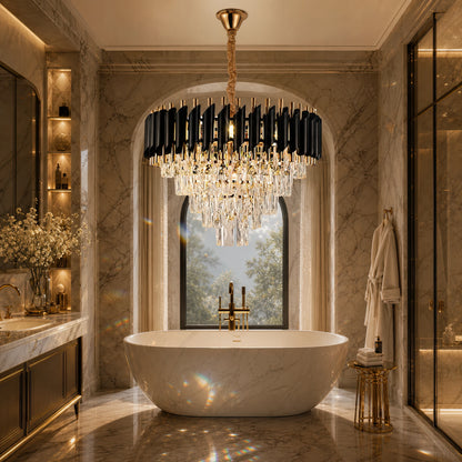 Křišťálový lustr VERSAILLES Elegance 8x E14, Průměr 50cm, Zlatý, Nastavitelná výška - 08_CC900-500GD.png