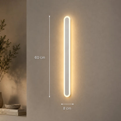 Venkovní nástěnné LED svítidlo SUHA, délka 60 cm, 8W, IP65, kov, lineární, bílá - 09_AX201-600WH.png