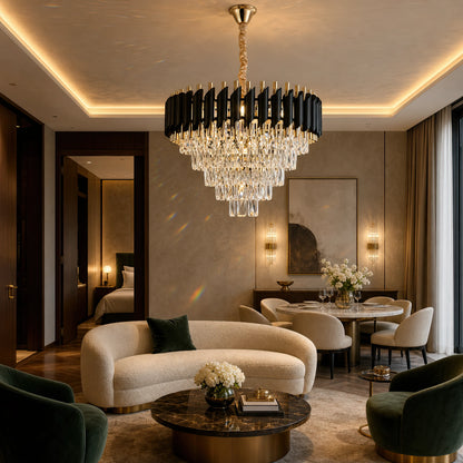 Křišťálový lustr VERSAILLES Elegance 8x E14, Průměr 50cm, Zlatý, Nastavitelná výška - 11_CC900-500GD.png