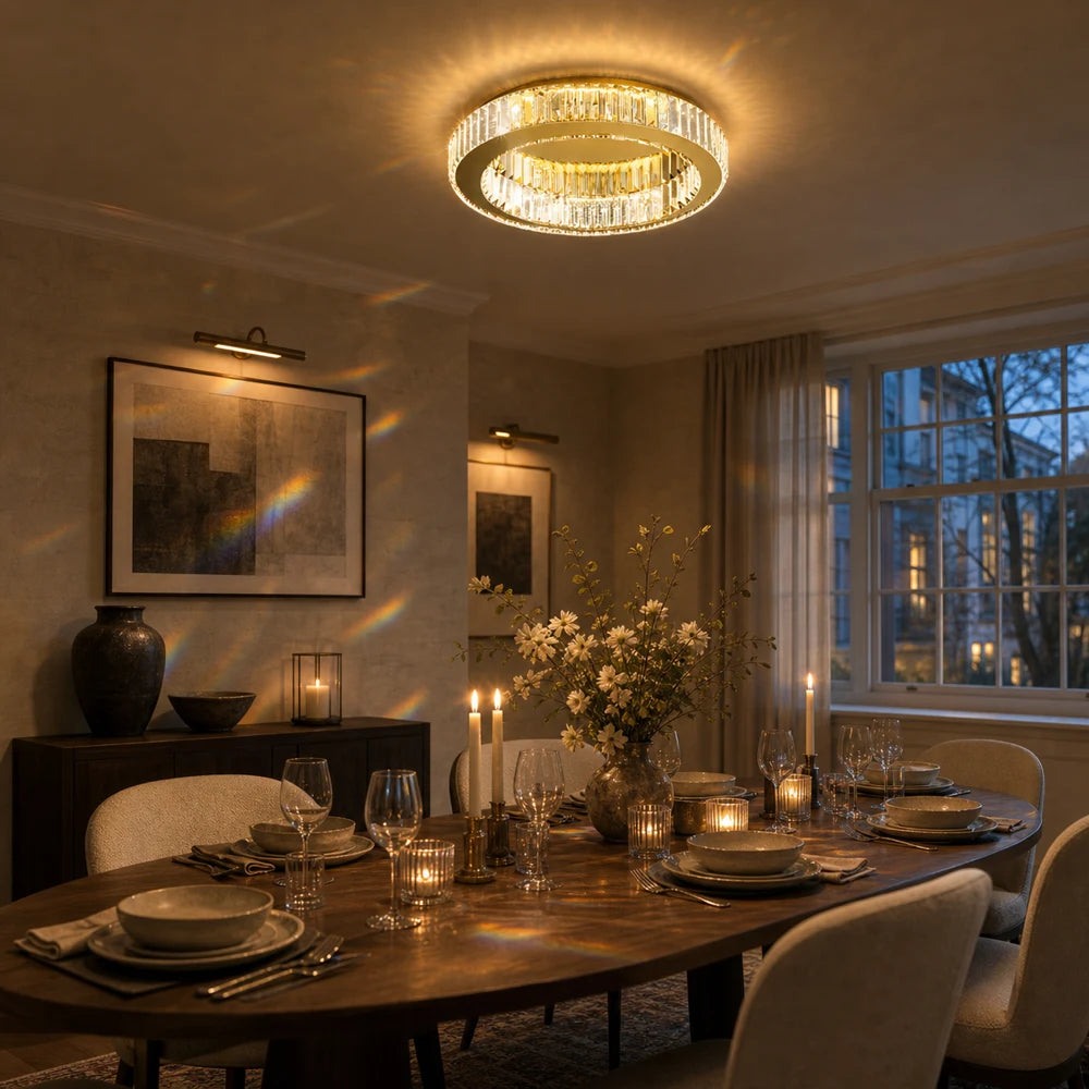 LED lustr s dálkovým ovládáním a krystalem VERTUS 31W, 50cm, Kruh, Studené/Teplé/Neutrální světlo, Stmívatelný, Zlatý - 11_LLC150-500GD.png