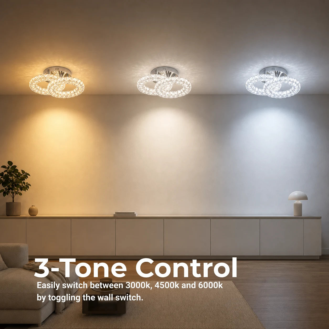 LED a křišťálový lustr ZABINA 25W, 2 kruhy, studené/teplé/neutrální světlo, lesklý chrom - 11_LT062CR.png