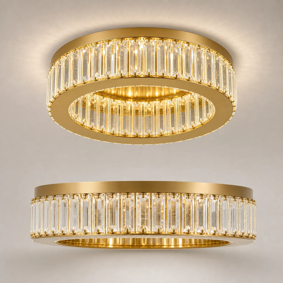 LED lustr s dálkovým ovládáním a krystalem VERTUS 31W, 50cm, Kruh, Studené/Teplé/Neutrální světlo, Stmívatelné, Zlato - 26_LLC150-500GD.png