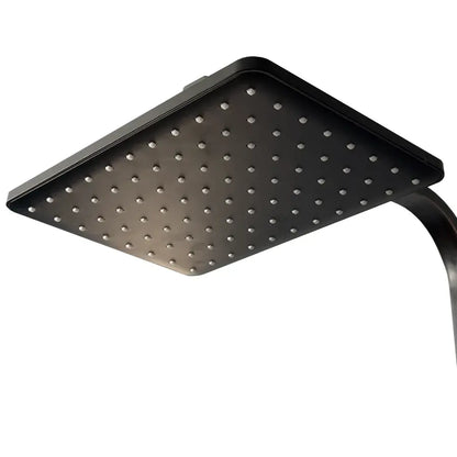 Černý nerezový LCD displej sprchový sloup SJG/008 Výchozí název Alessandro Design