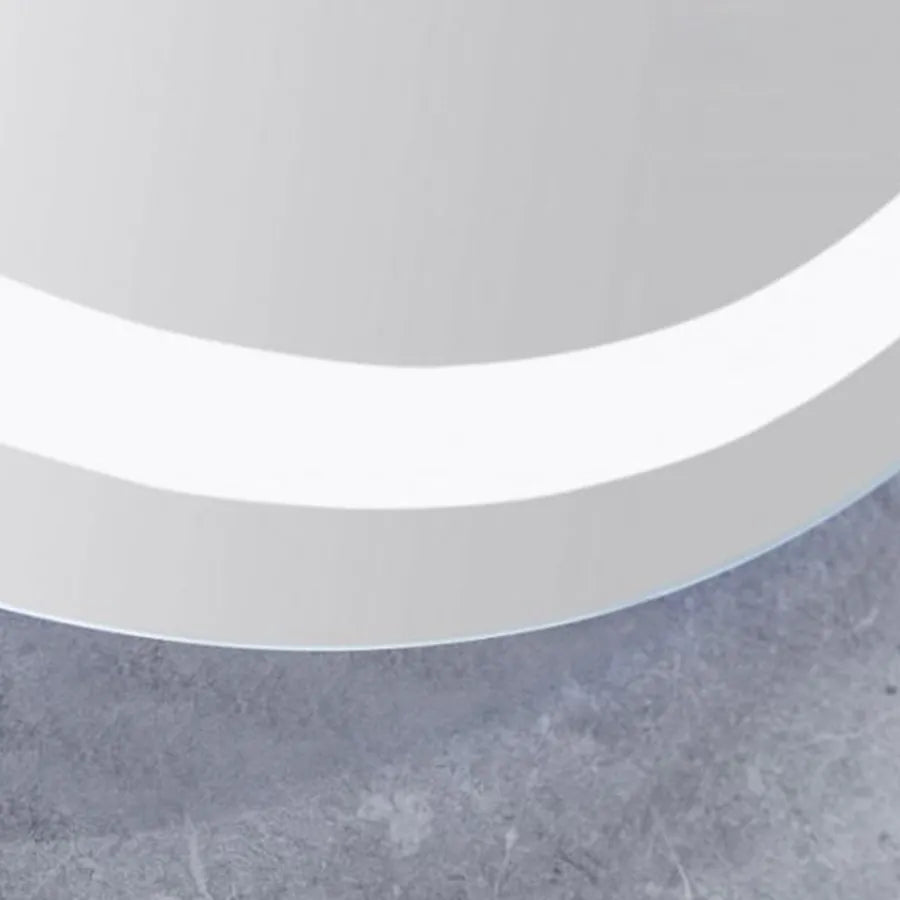 Kulaté LED zrcadlo, 70 cm, Celeste MotionGlow Marcello, Demister System, Hodiny a teploměr, Stmívatelné, Teplé Neutrální Studené světlo 3000K/4000K/6000K Zrcadla Marcello Výchozí název Alessandro Design