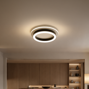 MODERNÍ LED Lustr 25W, Průměr 20cm, Kulatý, Studené/Teplé/Neutrální světlo, Černé LED Lustry Výchozí název Alessandro Design
