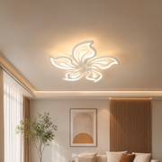 LED lustr s dálkovým ovládáním LILY 86W, 5 Elements, Studené/Teplé/Neutrální světlo, Stmívatelné, Bílý LED lustr s dálkovým ovládáním Výchozí název Alessandro Design