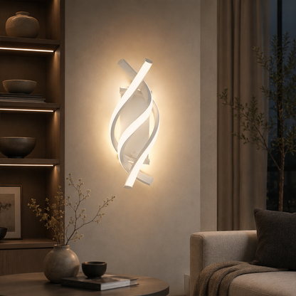 Reid LED nástěnné svítidlo 13W, studené/teplé/neutrální světlo, bílá Vnitřní nástěnná svítidla Výchozí název Alessandro Design