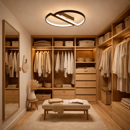 LED lustr s dálkovým ovládáním VECTOR ARCUS 52W, 2 Elements, Studené/Teplé/Neutrální světlo, Stmívatelné, Černé LED lustry s dálkovým ovládáním Výchozí název Alessandro Design