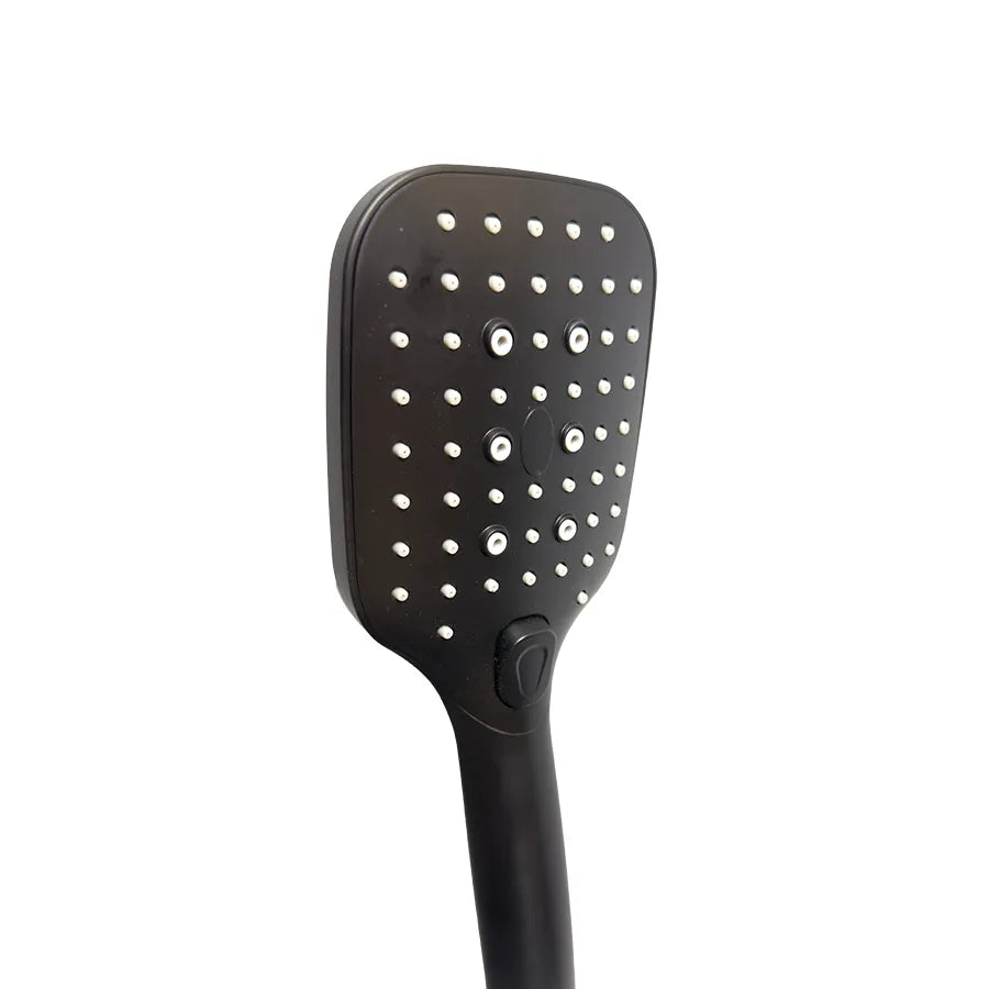 Černý sprchový sloup z nerezové oceli 11210H Výchozí název Alessandro Design