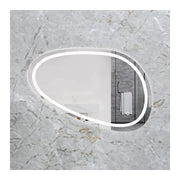LED zrcadlo, 80x45cm, Disegno Touch Marcello, Demister System, Dimabila Zrcadla Korman E Výchozí název Alessandro Design