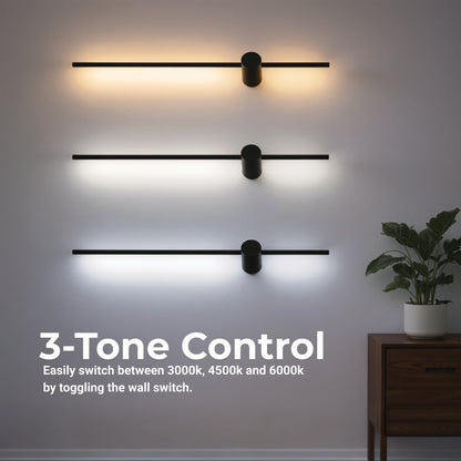 Angelique LED nástěnné svítidlo 24W Černá Bílá Vnitřní nástěnná svítidla Výchozí název Alessandro Design