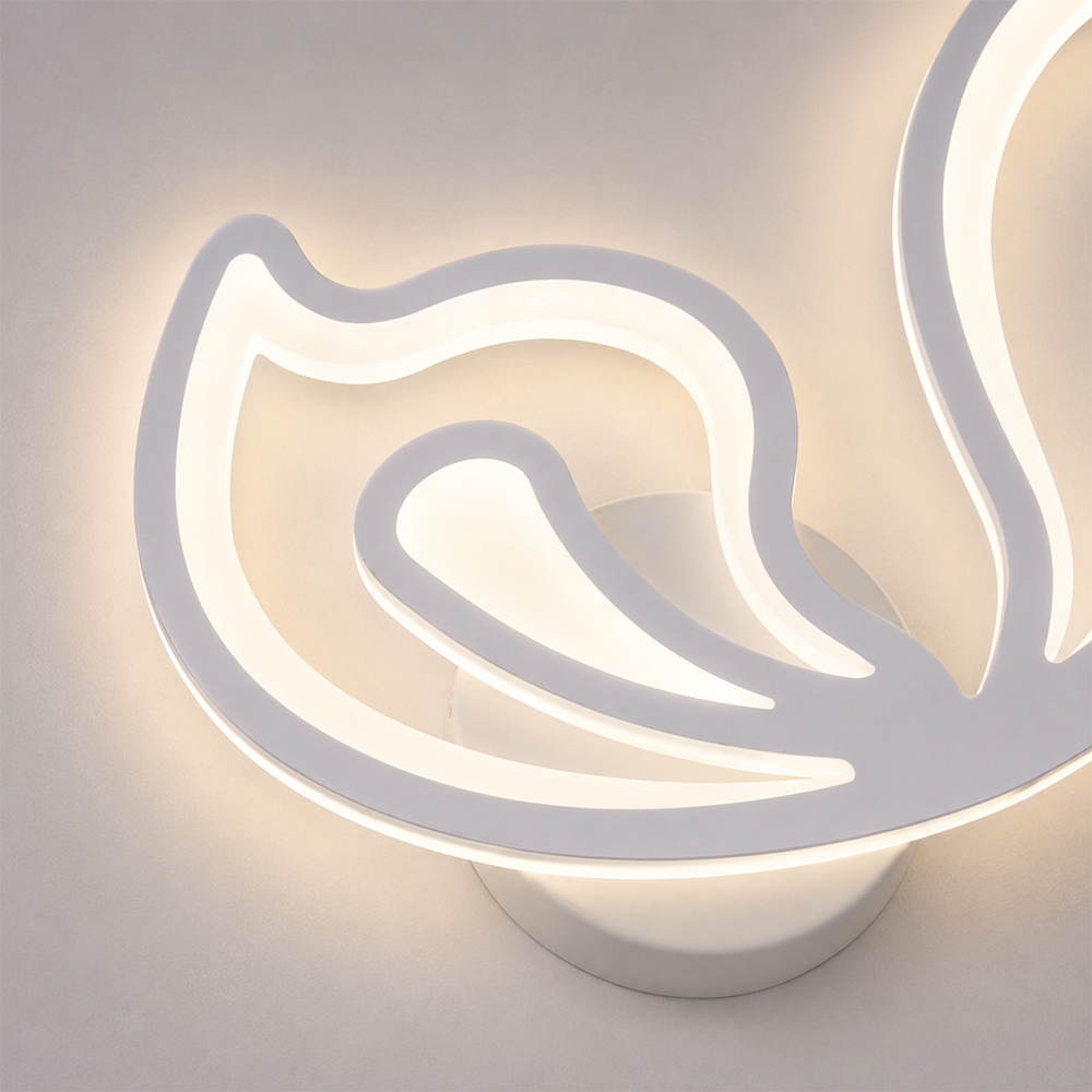 LED lustr s dálkovým ovládáním LILY 86W, 5 Elements, Studené/Teplé/Neutrální světlo, Stmívatelné, Bílý LED lustr s dálkovým ovládáním Výchozí název Alessandro Design