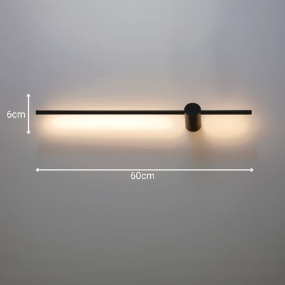 Angelique LED nástěnné svítidlo 24W Černá Bílá Vnitřní nástěnná svítidla Výchozí název Alessandro Design