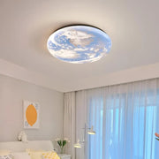LED lustr EARTH 41W, průměr 30cm, studené/teplé/neutrální světlo, modré LED lustry Výchozí název Alessandro Design