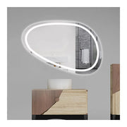 LED zrcadlo, 80x45cm, Disegno Touch Marcello, Demister System, Dimabila Zrcadla Korman E Výchozí název Alessandro Design