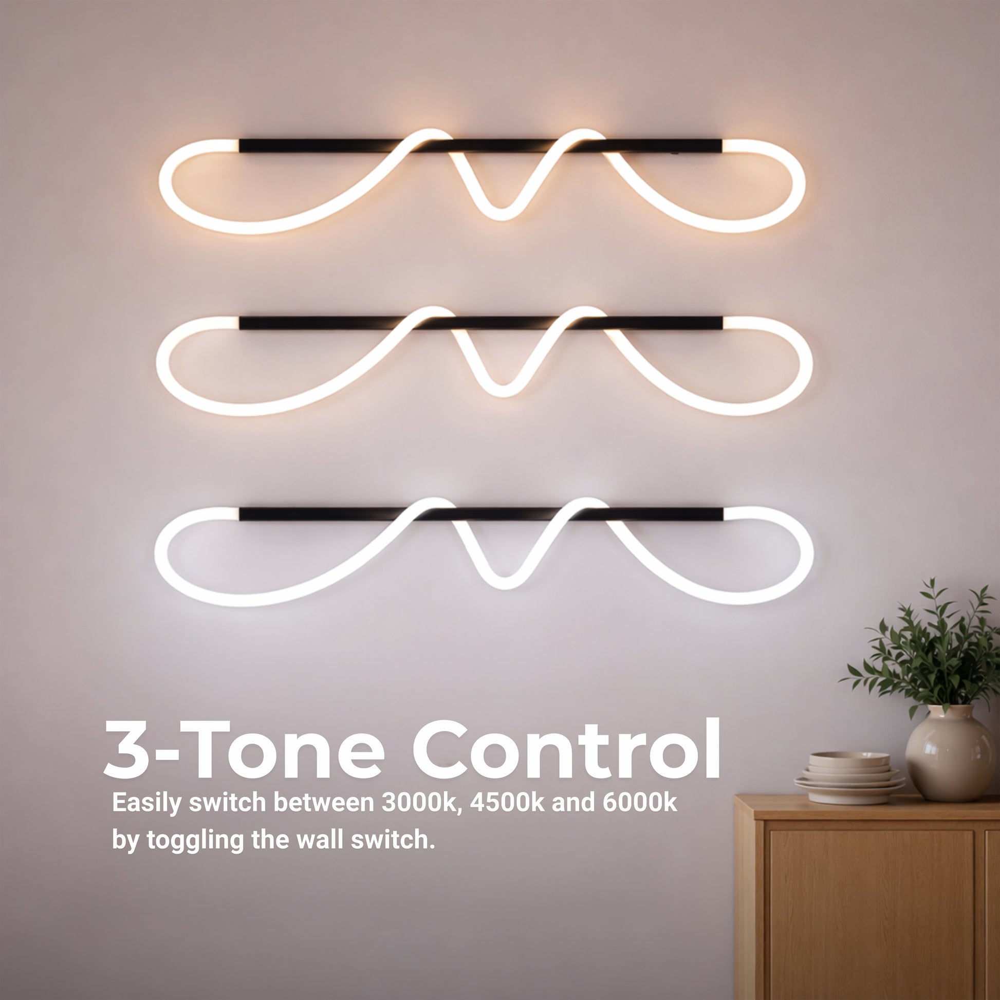 DIVINO LED lustr s flexibilní silikonovou trubicí – 24W, nastavitelné světlo, matná černá Moderní lustry Výchozí název Alessandro Design