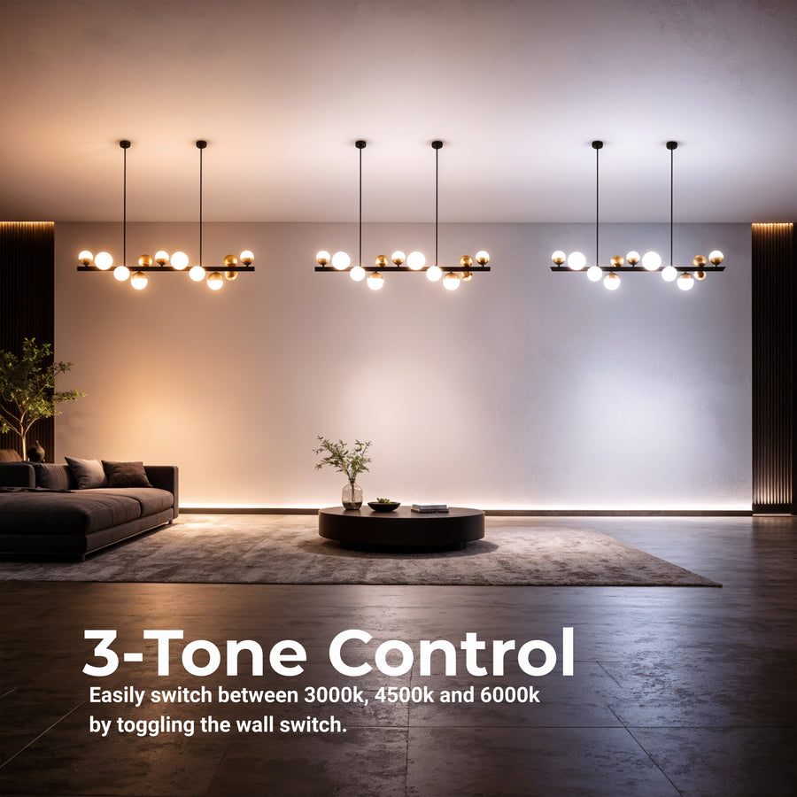 Aurion 29W akrylový LED závěsný lustr s dálkovým ovládáním, stmívatelný, černé zlato, kovové a akrylové LED lustry s dálkovým ovládáním Výchozí název Alessandro Design