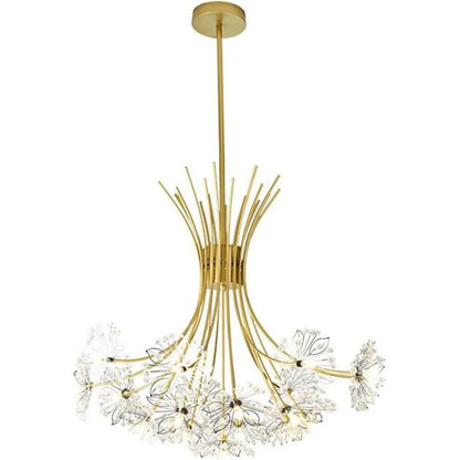 Petito Crystal Candelabra, 12XG4, Gold, Průměr 52cm Crystal Candelabra Výchozí název Alessandro Design