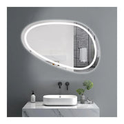 LED zrcadlo, 80x45cm, Disegno Touch Marcello, Demister System, Dimabila Zrcadla Korman E Výchozí název Alessandro Design