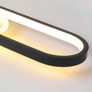 LED lustr s nastavitelným projektorem FISSO Camilla 49W, světlo 3000/4000/6000k, černé LED lustry Výchozí název Alessandro Design