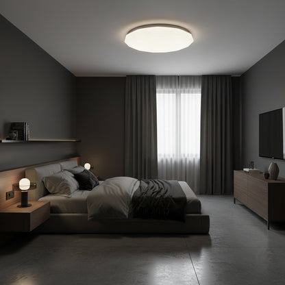 Hexagon LED stropní svítidlo 35 cm, 32W, 3000K / 4000K / 6000K, bílé, kovové a akrylové LED stropní svítidlo Výchozí název Alessandro Design