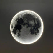 Moon Dekorativní LED nástěnné světlo 54W Průměr 80CM Teplé Neutrální Studené světlo 3000/4000/6000K LED lustry s dálkovým ovládáním Výchozí název Alessandro Design