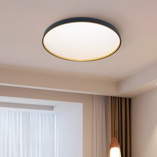 Fantas LED stropní svítidlo 46W, kulaté, abs, bílé a černé LED stropní svítidlo Výchozí název Alessandro Design