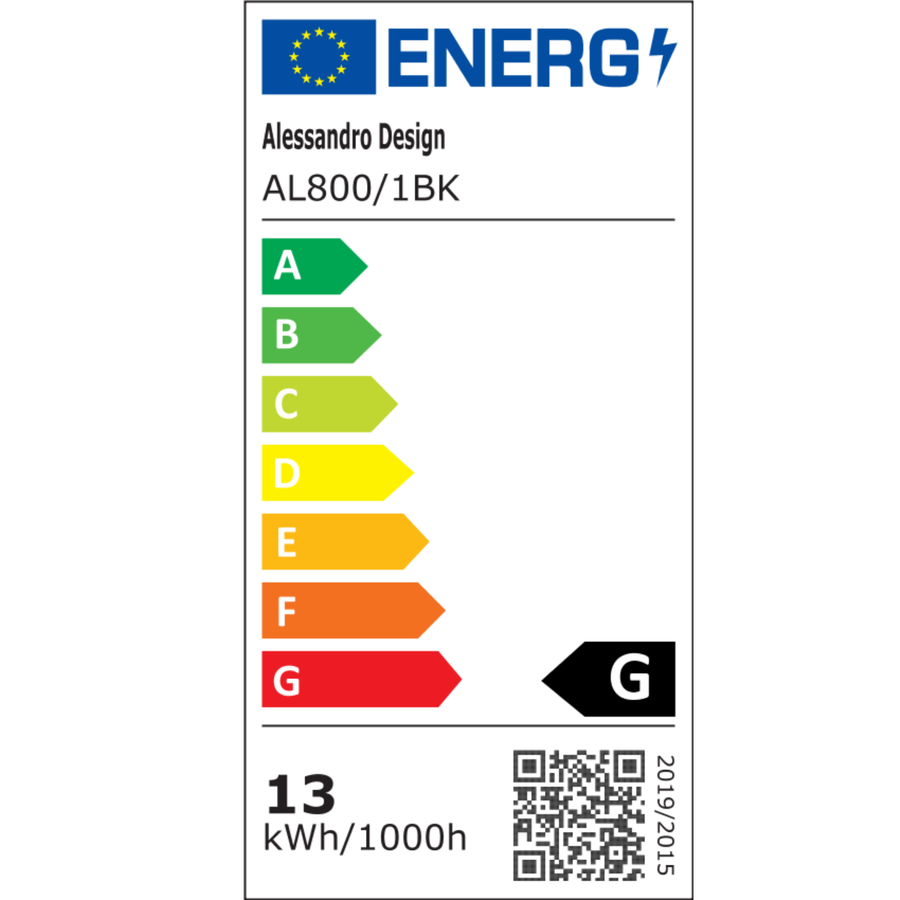 LED nástěnné svítidlo 13W Černá BETTY, teplé/neutrální/studené světlo Vnitřní nástěnná svítidla Výchozí název Alessandro Design