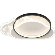 LED lustr s dálkovým ovládáním NUVIA 71W, Cloud, Studené/Teplé/Neutrální světlo, Stmívatelné, Černé LED lustry s dálkovým ovládáním Výchozí název Alessandro Design