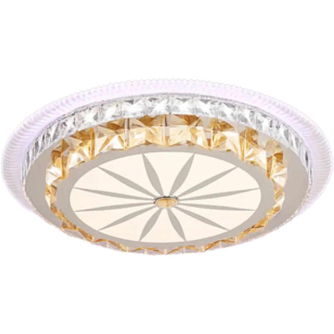 LED lustr s dálkovým ovládáním DAVIDE RGB 62W, Modré/Studené/Teplé světlo, Stmívatelné, Bílý LED lustr s dálkovým ovládáním Výchozí název Alessandro Design