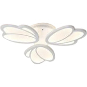 LED lustr s dálkovým ovládáním TULIP 45W, 3 okvětní lístky, studené/teplé/neutrální světlo, stmívatelné, bílý LED lustr s dálkovým ovládáním Výchozí název Alessandro Design