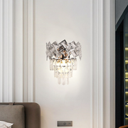 WINDSOR Cristal nástěnné svítidlo, 2x E14, lesklý chrom Vnitřní nástěnná svítidla Výchozí název Alessandro Design