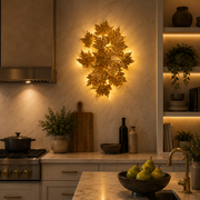 Dekorativní nástěnná lampa Margheritar 45 cm 3XG9 Gold