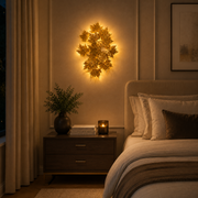 Dekorativní nástěnná lampa Margheritar 45 cm 3XG9 Gold
