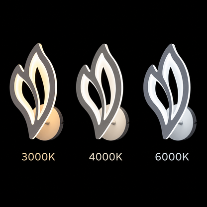 LED lampa LILY 14W Petal Light Cold/Warm/Neutral Acrylic and White Metal