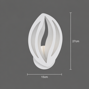 LED lampa ORCHID 15W Petal Cold/Warm/Neutral Light Acrylic Metal White