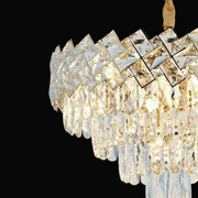 Křišťálový lustr WINDSOR Nobile 5xE14, průměr 39 cm, lesklé zlato, nastavitelná výška Křišťálové lustry Výchozí název Alessandro Design