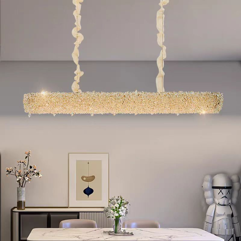 Křišťálový lustr, s dálkovým ovládáním, PRAHA Imperio, 35W, 96cm, studené/teplé/neutrální světlo, zlatý, nastavitelná výška LED lustry s dálkovým ovládáním Výchozí název Alessandro Design